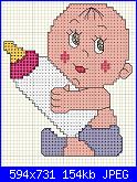 Gli schemi di Lisa (lizzy_76)-bimba-biberon-43-x-53-schema-jpg