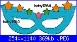 Gli schemi di Baby1264-maschera-azzurra_ricamata-jpg