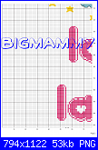 Gli Schemi di Bigmammy-stella-stellina02-png
