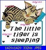 Gli schemi di Baby1264-little-tiger-sleeping-ricamata-jpg