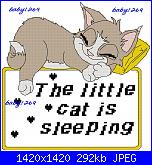 Gli schemi di Baby1264-little-cat-sleeping_ricamato-jpg