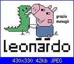 Gli Schemi di Grazia Manago'-george-con-dinosauro-jpg