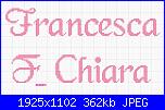 Gli schemi di sharon - 1-francesca-e-chiara-jpg
