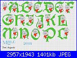 Gli schemi di Malù 2°-alfabeto-natalizio-con-gattino-nella-calza-jpg
