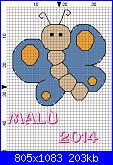 Gli schemi di Malù 2°-farfallina-jpg