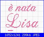 Gli schemi di sharon - 1-%C3%A8-nata-lisa-jpg