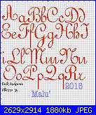 Gli schemi di Malù 2°-font-arabesco-h-30-jpg