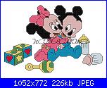 Gli schemi di nadiaama-baby-minnie-e-topolino-jpg