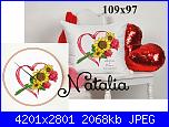 Gli schemi di Natalia - II-portafedi-rose-e-girasoli-jpg