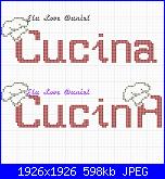 Gli Schemi Di ღ Ela ♥ Daniel ღ-scritta-cucina-con-cappello-jpg