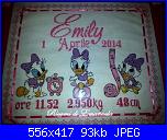 W.I.P. Sampler Nascita Paperina di Natalia-emily1-jpg