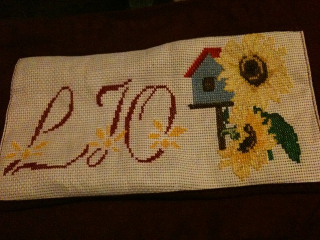 grembiule con girasoli