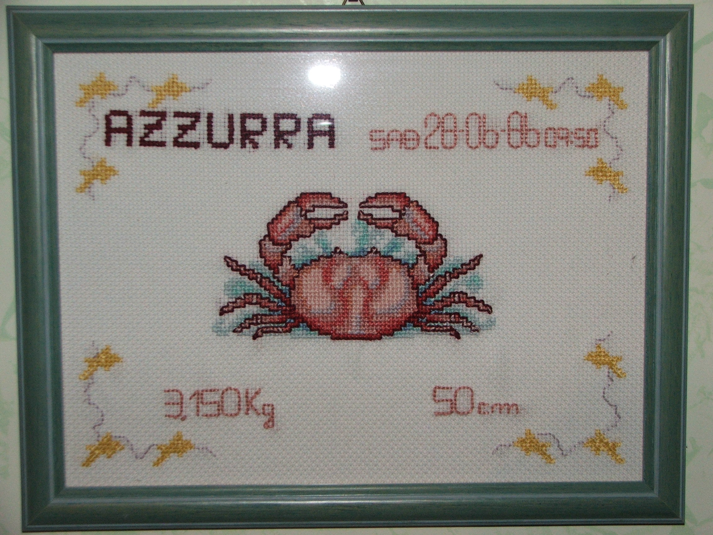 Quadro per Azzurra