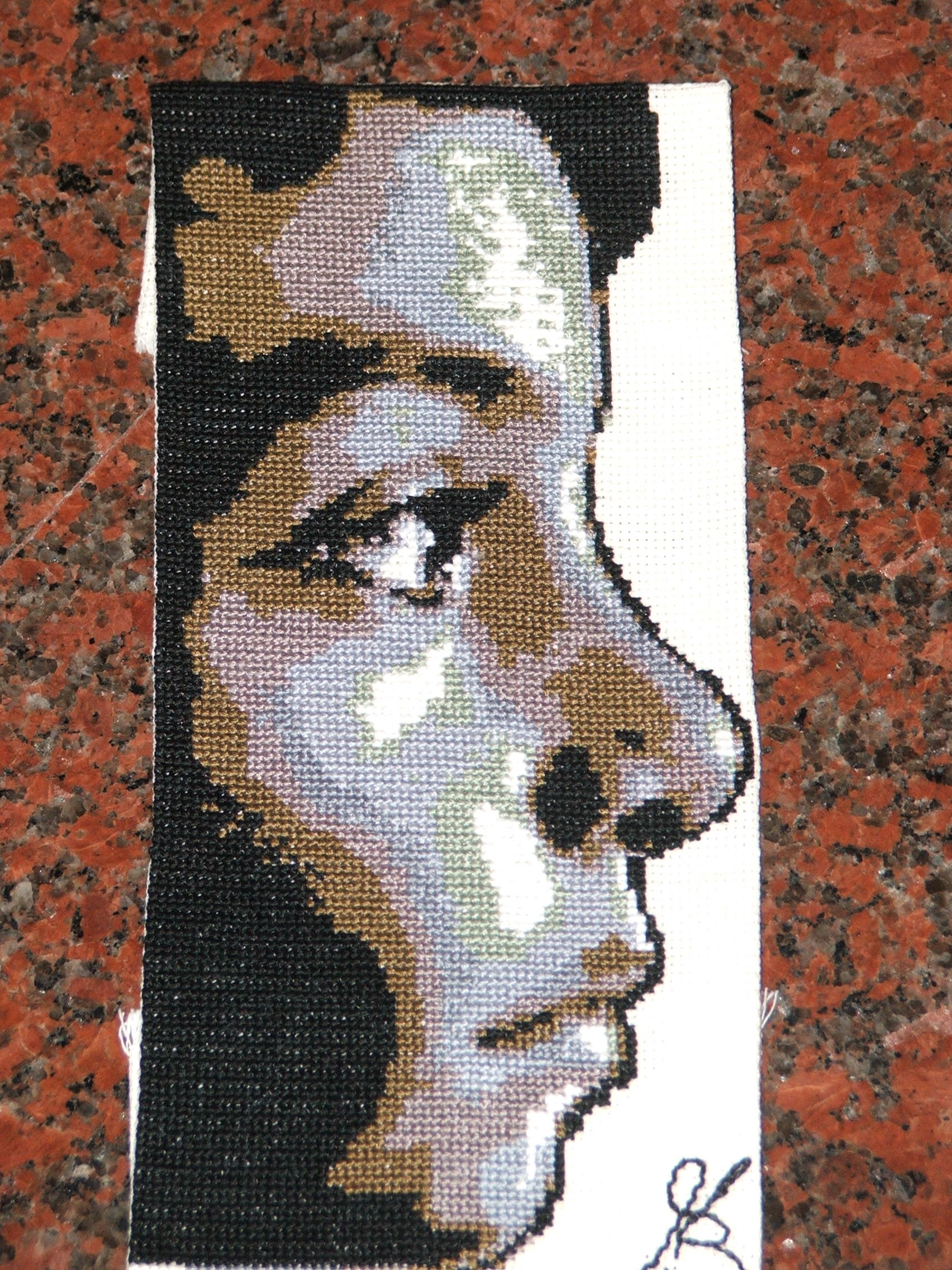 Il mio bimbo - ritratto del profilo -