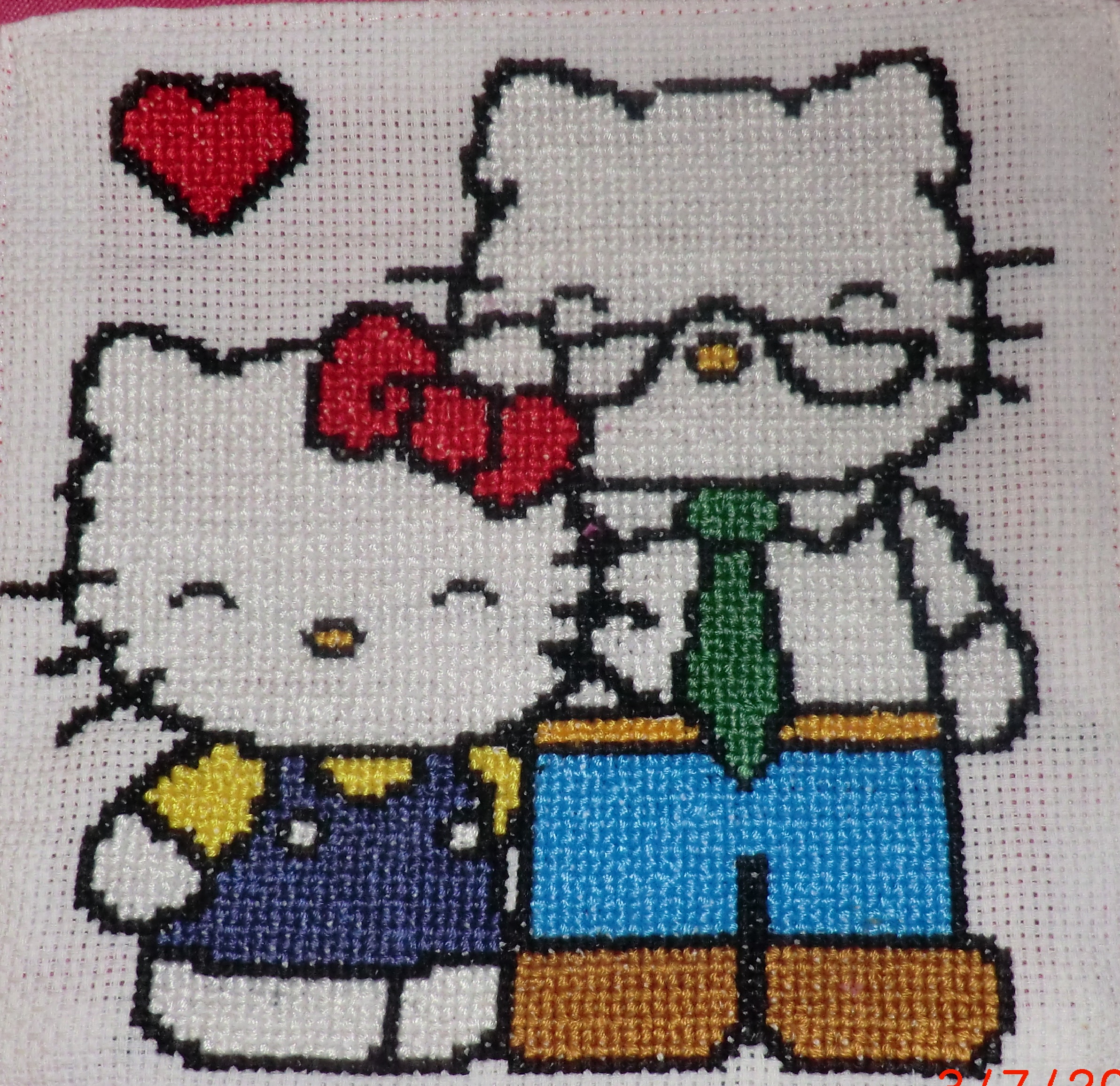 Hello Kitty con il nonno