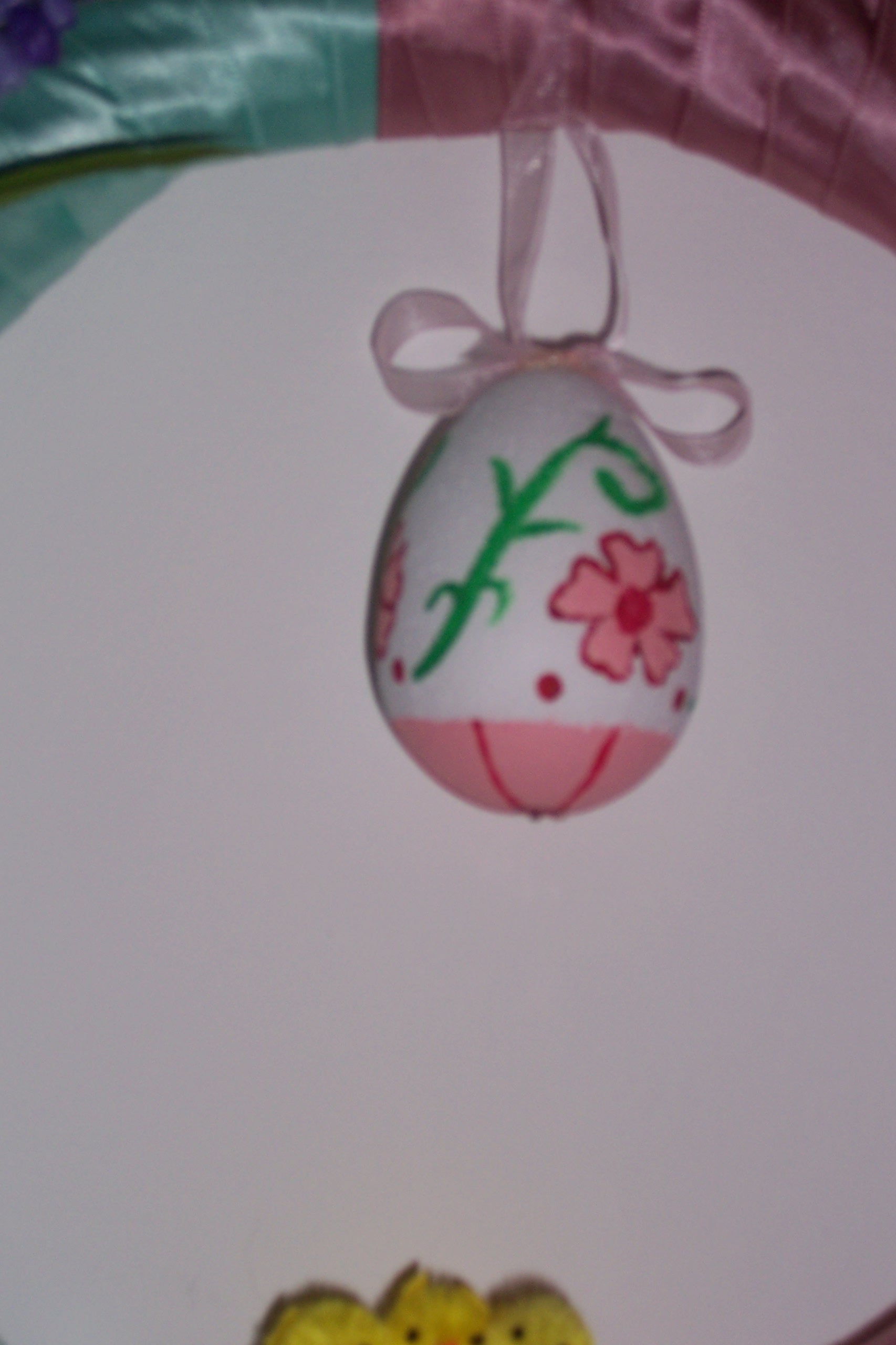 Particolare della ghirlanda pasquale