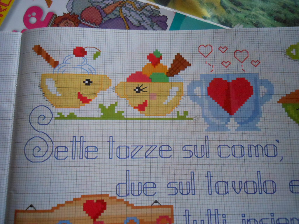 schema coppe di gelato per stelaza
