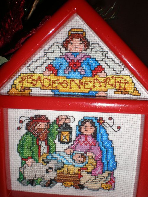 Presepe incorniciato