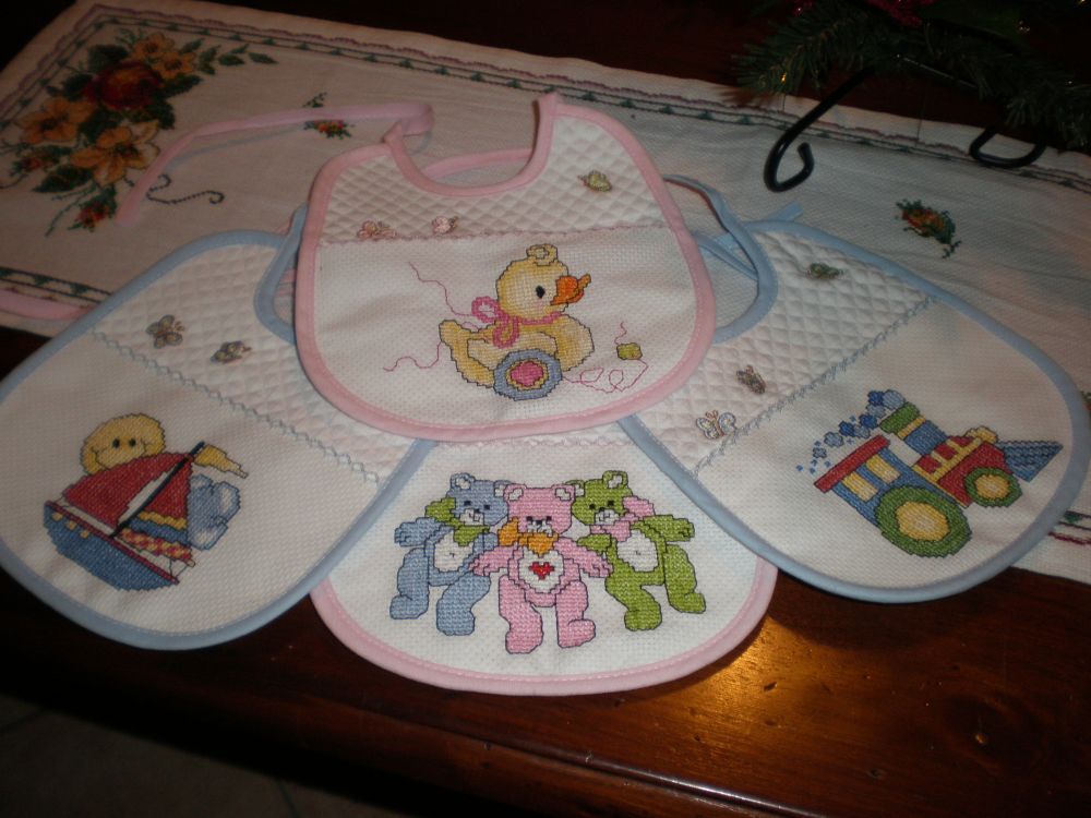 Insieme di bavaglini