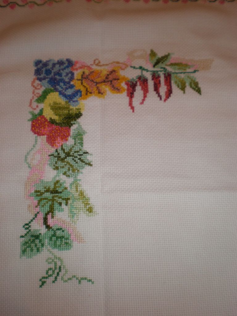 frutta ad angolo per tovaglietta