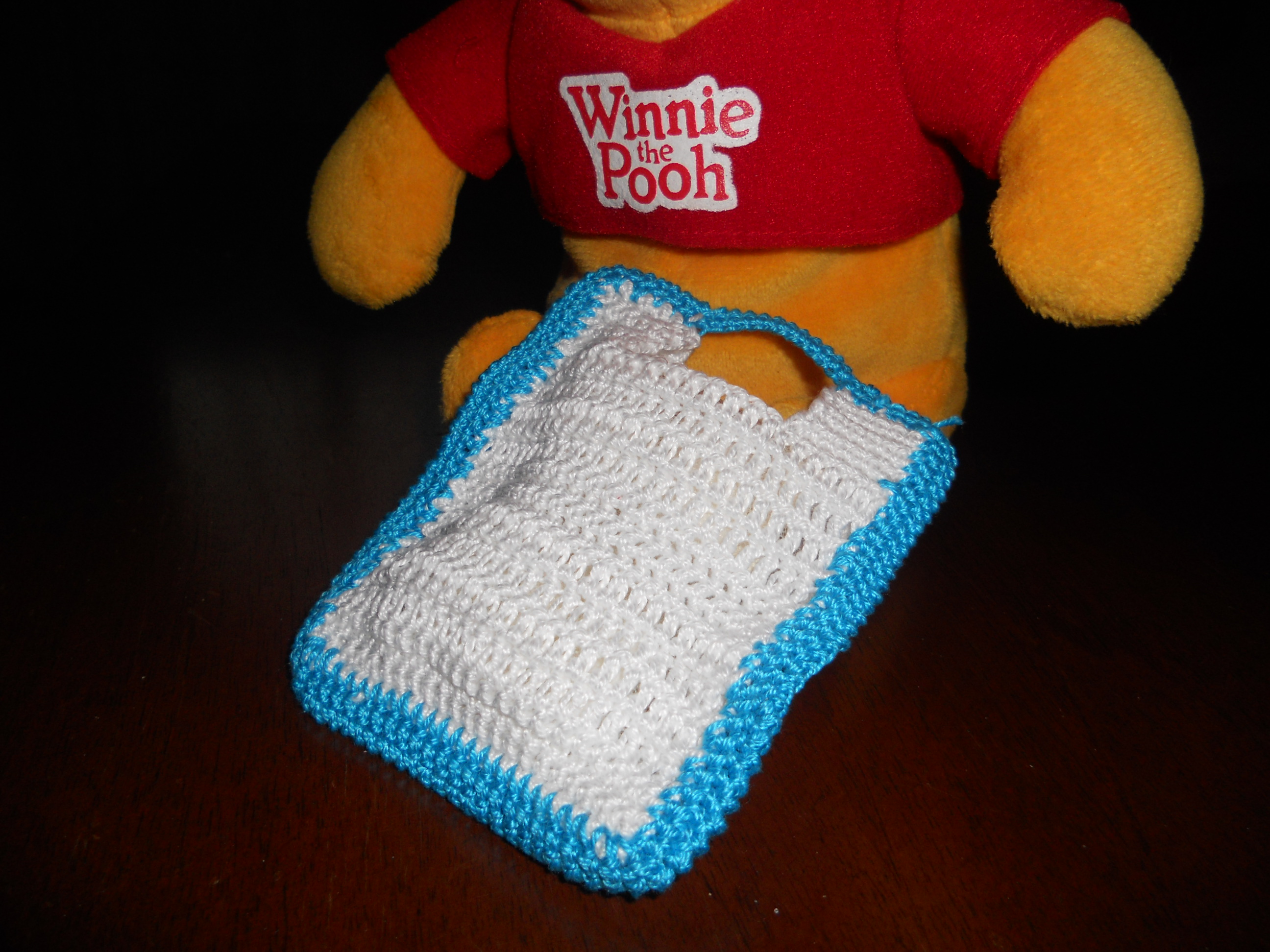 Bomboniera bavaglino uncinetto