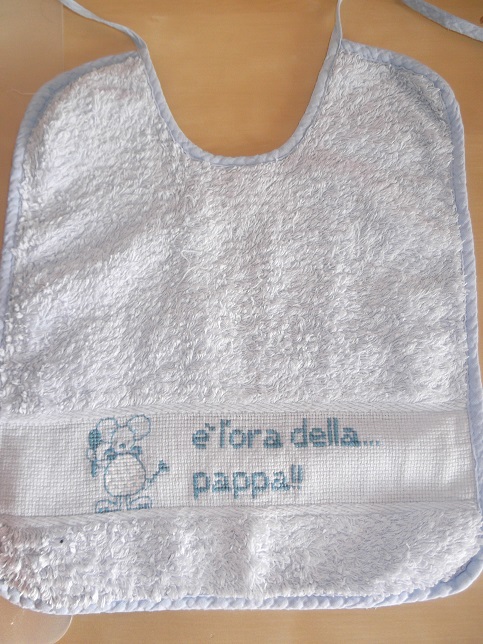 Bavaglino con topolino