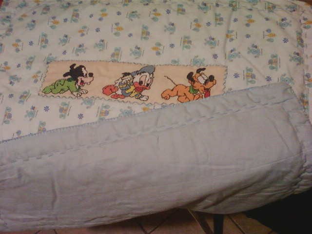 copertita neonato maschietto