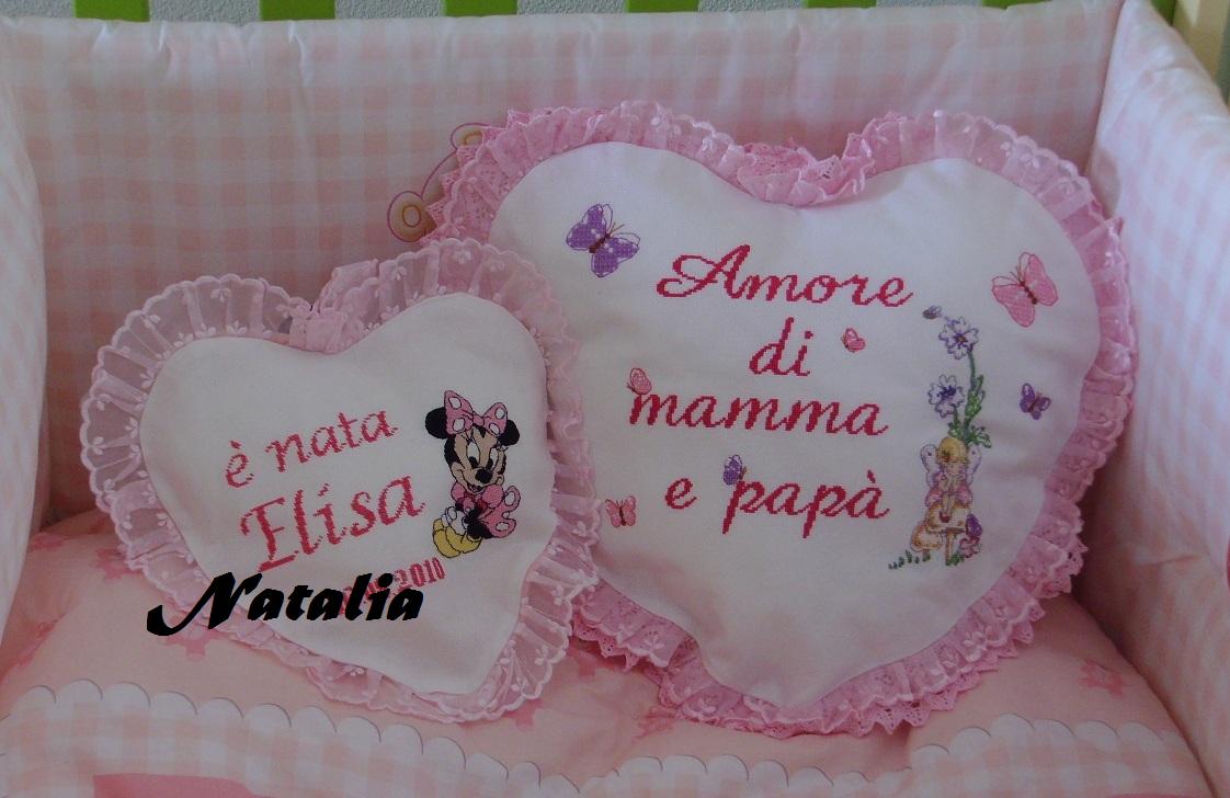 cuscini a forma di cuore