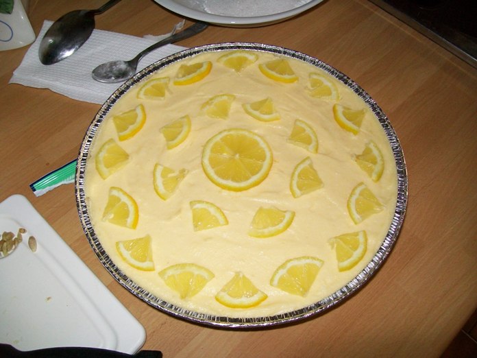 Cheese cake al limone