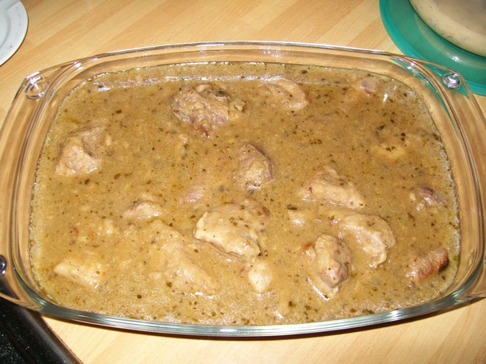 Spezzatino di maiale alle mele