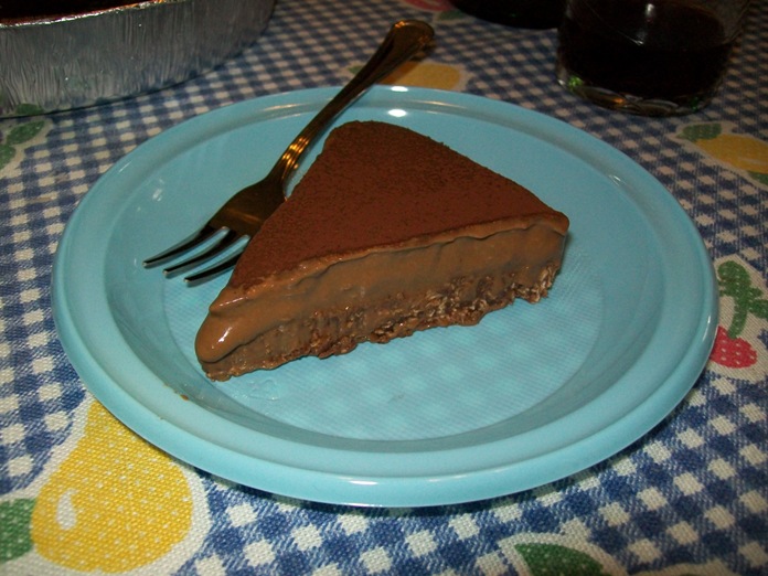 Cheese cake arancia e cioccolato