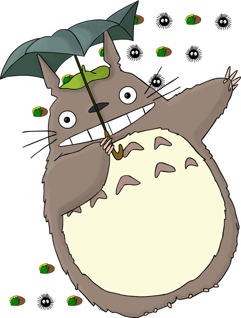 totoro by joao sembe d3f4l4x