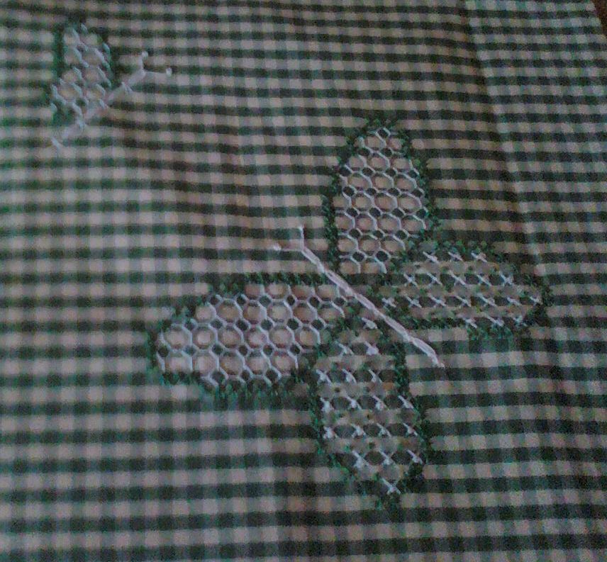 Particolare borsa swap ali di farfalle