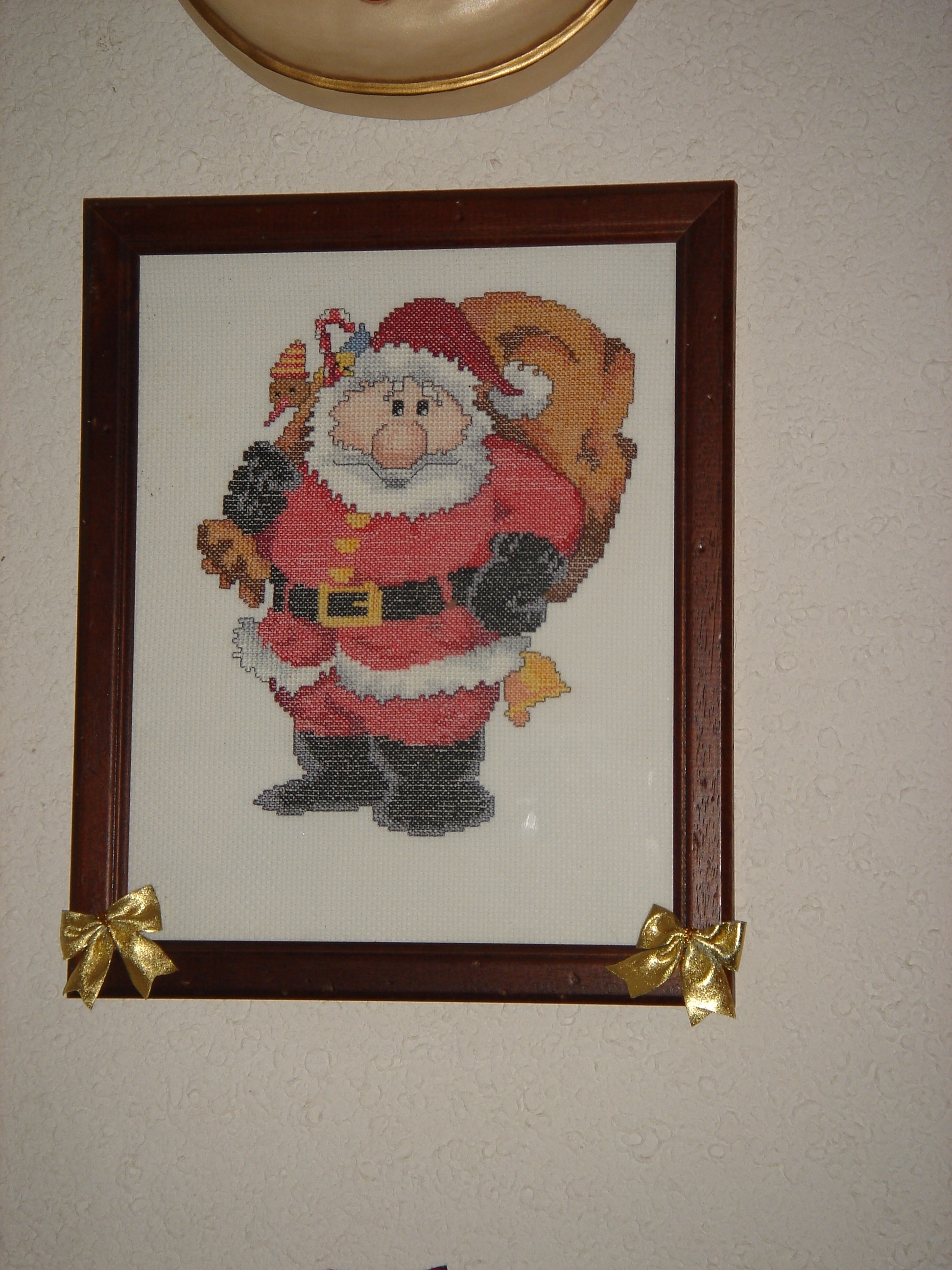 quadro babbo natale
