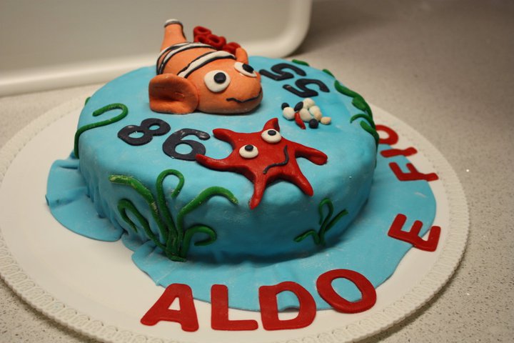 Alla ricerca di Nemo! compleanno babbo e nonno