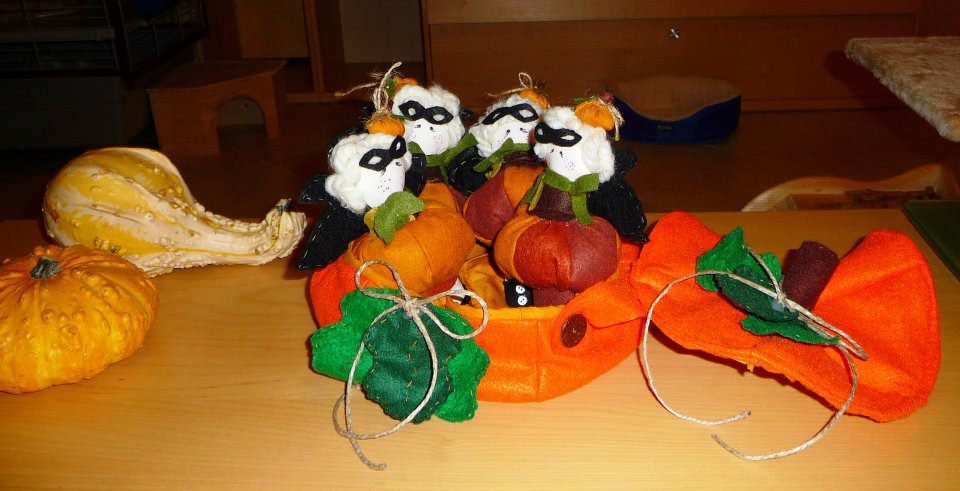 Borsa zucca e folletti zucca