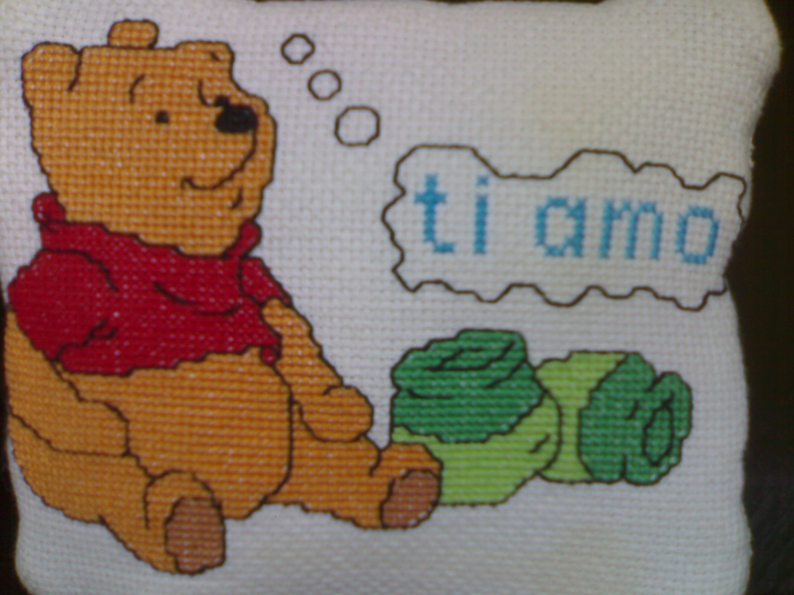 cuscino winnie the pooh