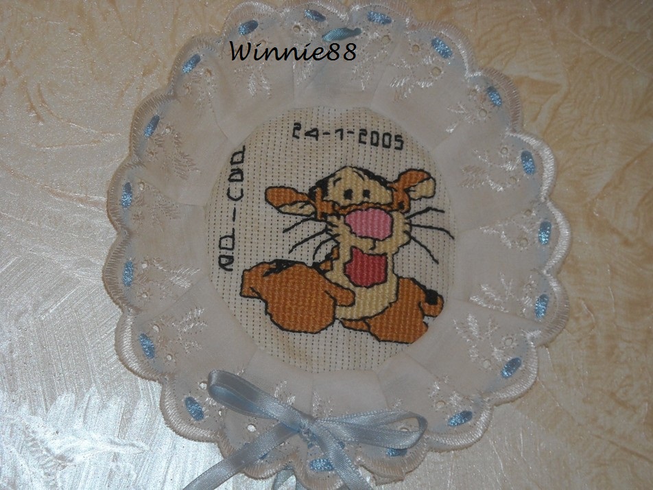 coccarda nascita tigro.