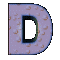 Immagine lettera D 