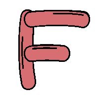 Immagine lettera F 