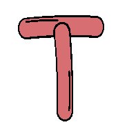 Immagine lettera T 
