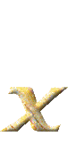 Immagine lettera X 