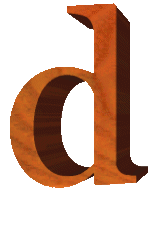Immagine lettera D 