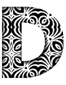 Immagine lettera D 