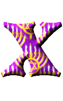 Immagine lettera X 