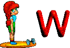 Immagine lettera W 