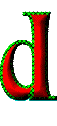 Immagine lettera D 