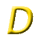 Immagine lettera D 