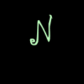 Immagine lettera N 