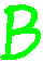 Immagine lettera B 